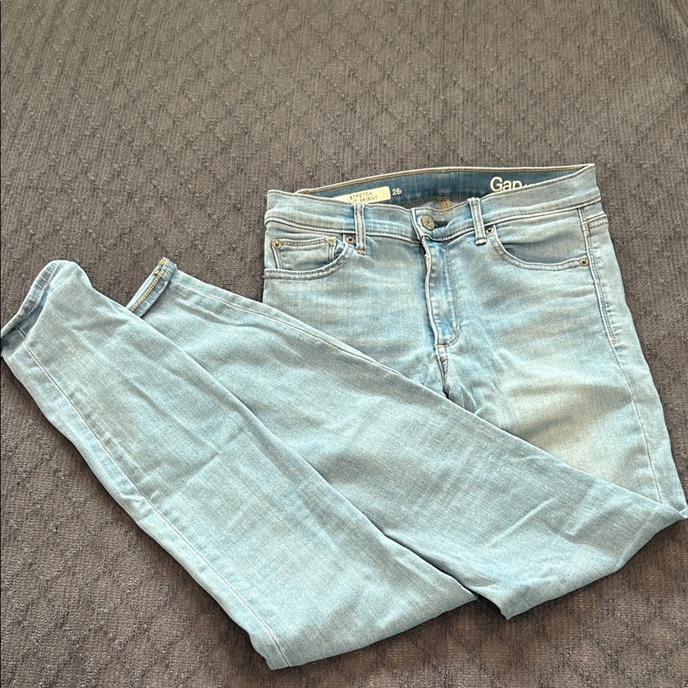 GAP Sky Blue Denim Pants